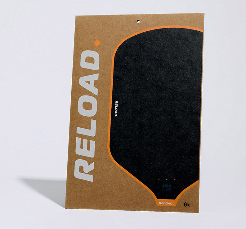 Reload - the pickleball paddle system with a replaceable surface